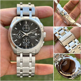 Tissot 1853 Black Dial with Silver Finish
