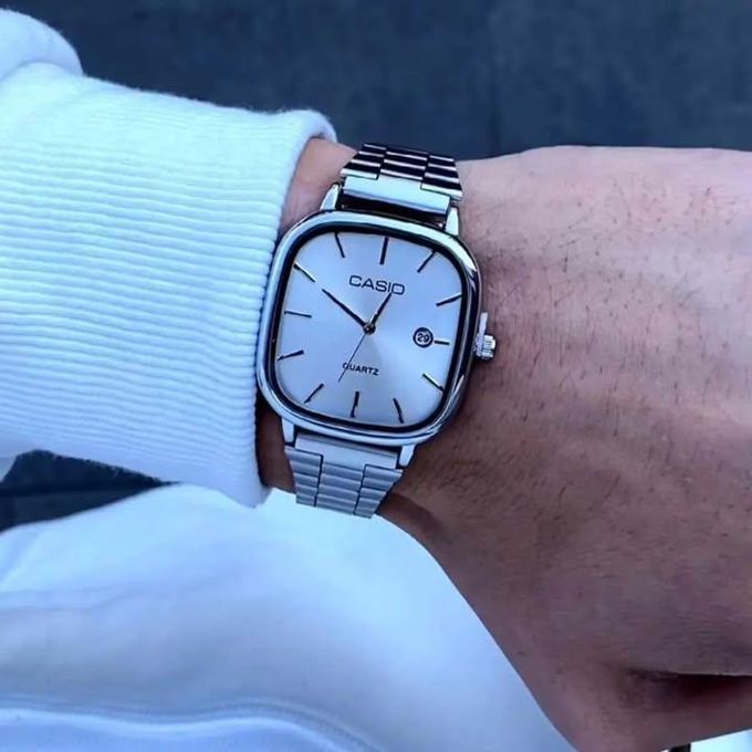 CASIO ANALOG SILVER