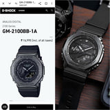 G-SHOCK ZGM-2100 Full Black Metal Body