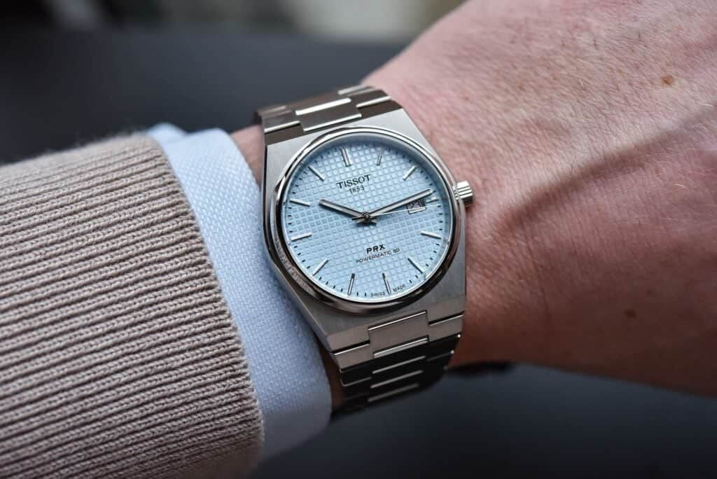 TISSOT PRX COOLIGHT BLUE