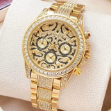 Rolex Daytona Tiger Gold Diamond Metal Watch comInline Delivery Info