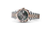Rolex Datejust Dualtone Grey Dial Metal Watch .comInline Delivery Info
